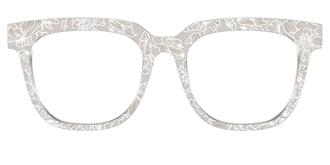 The Taupe Floral Lace
