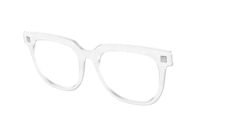 The White Eyelet Crystal