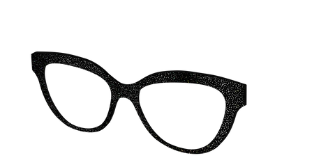 The Black Holographic Mini Dot