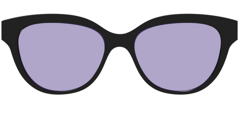 The Black With Celestial Purple Lens