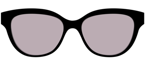 The Black with Gray Gaming Lens
