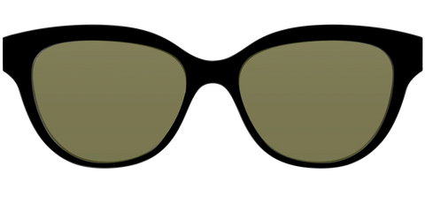 The Black with Green Racquet Sport Lens