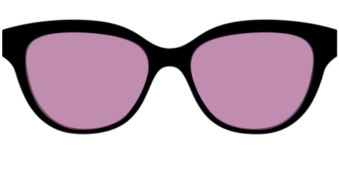 The Black with Pink Racquet Sport Lens