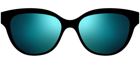 The Polarized Blue Reflective Sun Top