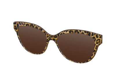 The Polarized Cheetah Spots Sun Top