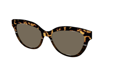 The Polarized Chic Tortoise Split Sun Top