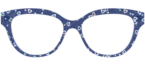 The Denim Heart Glitter Crystal