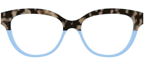 The Denim Tortoise Crystal Split