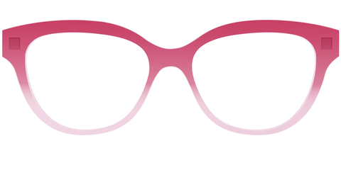The Flamingo to Blush Gradient Crystal