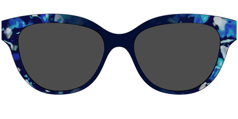 The Polarized Indigo Tortoise Sun Top