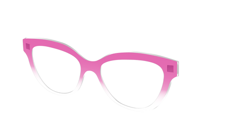 The Magenta Gradient Crystal