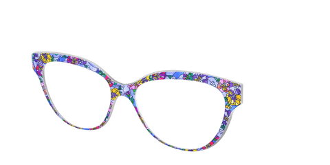 The Pansy Stained Glass