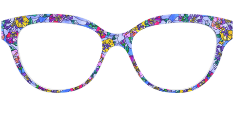 The Pansy Stained Glass