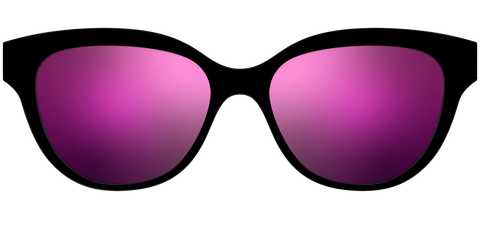 The Polarized Pink Reflective Sun Top