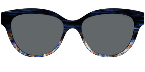 The Polarized Blue Horn Tortoise Sun Top