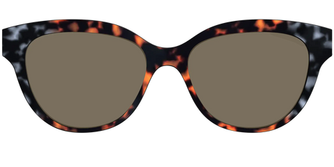 The Polarized Gray & Amber Tortoise Sun Top