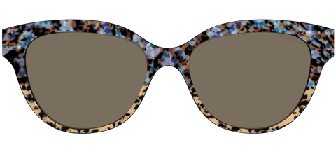 The Polarized Oasis Tortoise Split Sun Top