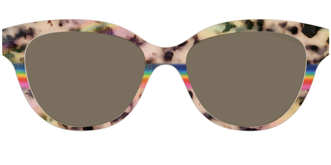 The Polarized Prism Split Tortoise Sun Top