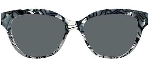 The Polarized Zebra Pearl Split Sun Top