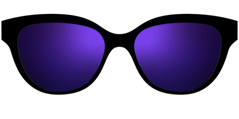 The Polarized Purple Reflective Sun Top