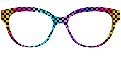 The Rainbow Checkerboard
