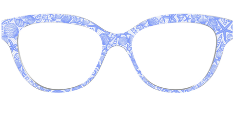 The Reef Blue Shell Lace