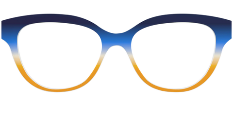 The Royal Blue to Gold Gradient