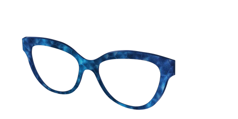 The Shimmering Cobalt Hexagons