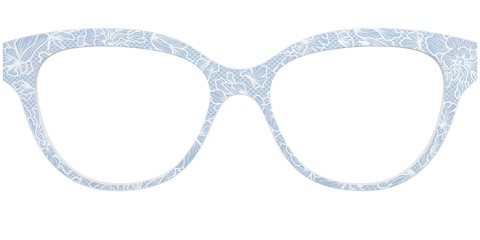 The Something Blue Floral Lace