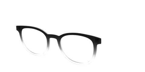 The Black Gradient Crystal