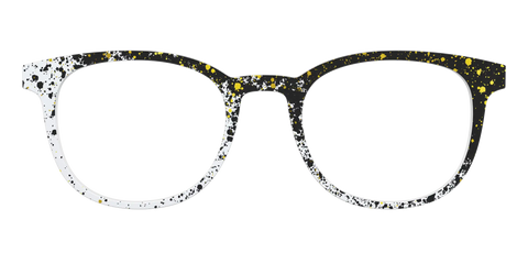 The Black & White Splatter