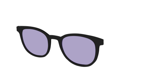 The Black With Celestial Purple Lens