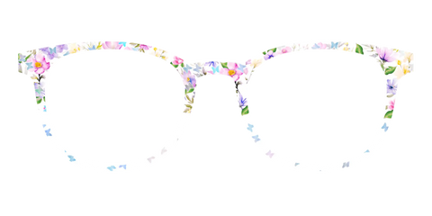 The Delicate Flower Crown with Butterfly Glitter