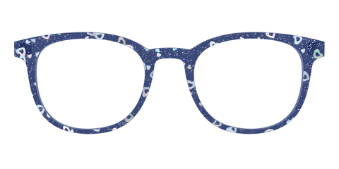 The Denim Heart Glitter Crystal