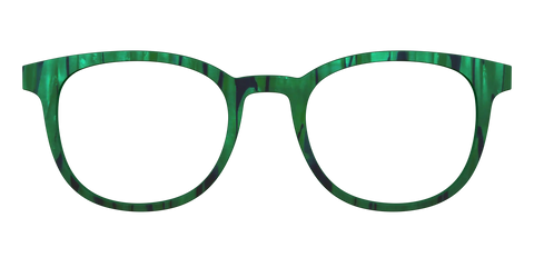 The Emerald Moire Stripes
