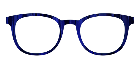 The Indigo Moire Stripes
