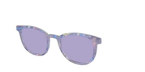 The Lavender Pearl Tort With Celestial Purple Lens