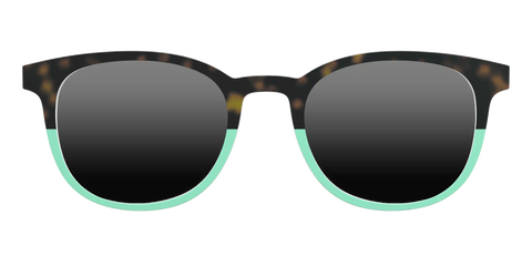 The Polarized Matcha Split Sun Top