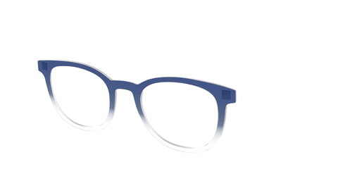The Navy Gradient Crystal