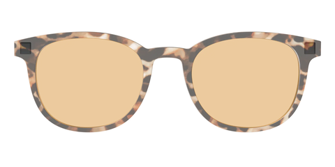 The Neutral Tort Crystal With Umber Brown Lens