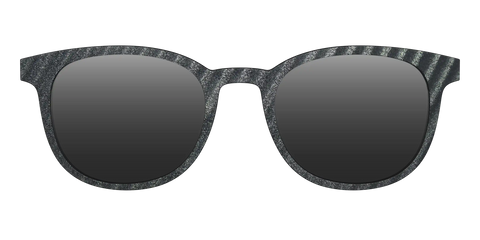 The Polarized Obsidian Stripe Sun Top