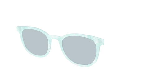 The Oceanic Pearl with Slate Blue Lens