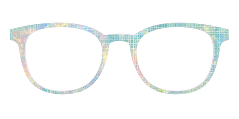 The Pastel Gradient with Holographic Hatching