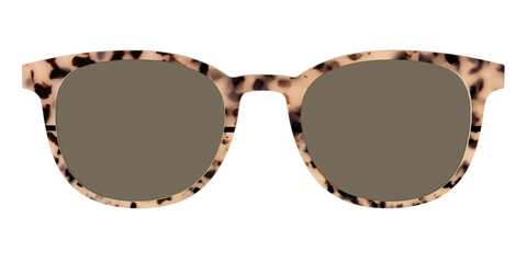 The Polarized Bisque Tortoise Split Sun Top