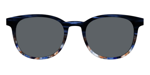 The Polarized Blue Horn Tortoise Sun Top