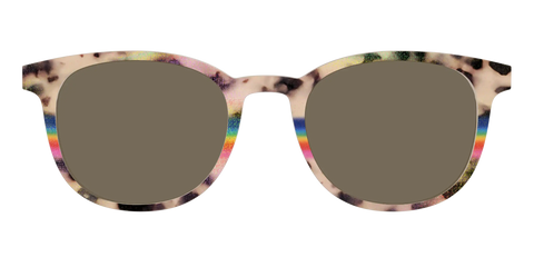 The Polarized Prism Split Tortoise Sun Top