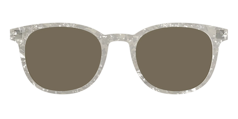 The Polarized White Quartz Pearl Sun Top