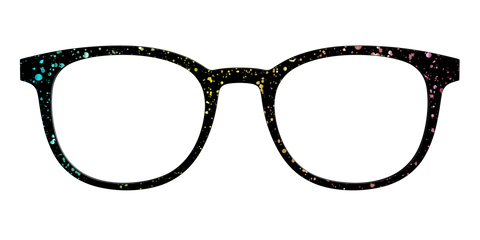 The Rainbow Foil Splatter