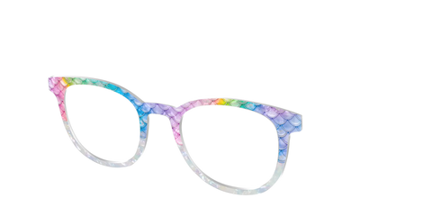 The Rainbow Pearl Scales Crystal
