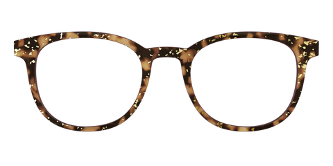 The Sandalwood Tortoise with Gold Foil